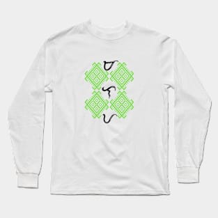 Baybayin word Malaya (Freely) Long Sleeve T-Shirt